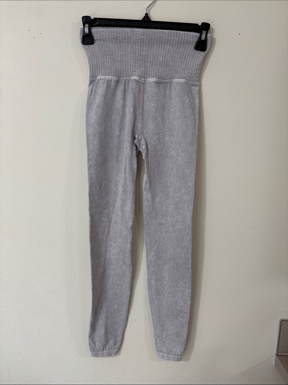 FP Movement Ice Grey Acid Wash Good Karma 7/8 Leggings Size XS/S